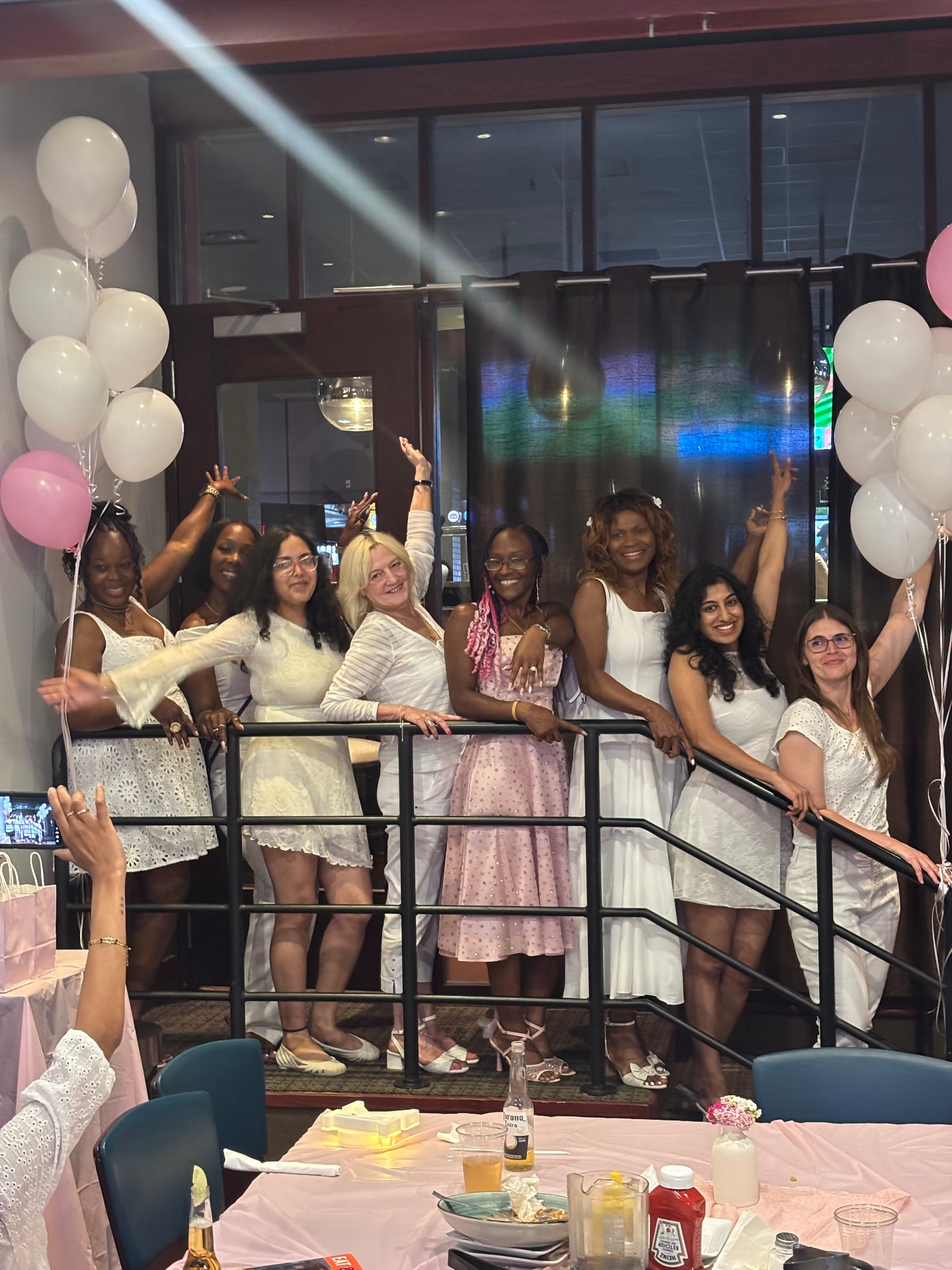 An all-white engagement party at Dave & Buster's Vaughan: our July 4 recap