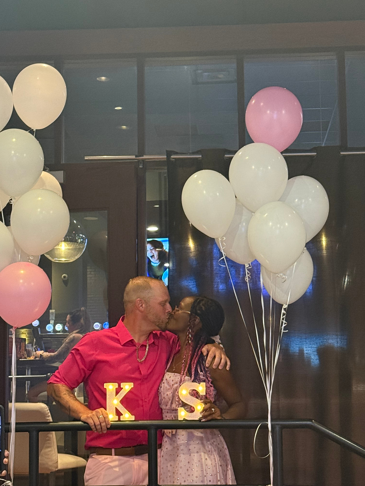 An all-white engagement party at Dave & Buster's Vaughan: our July 4 recap